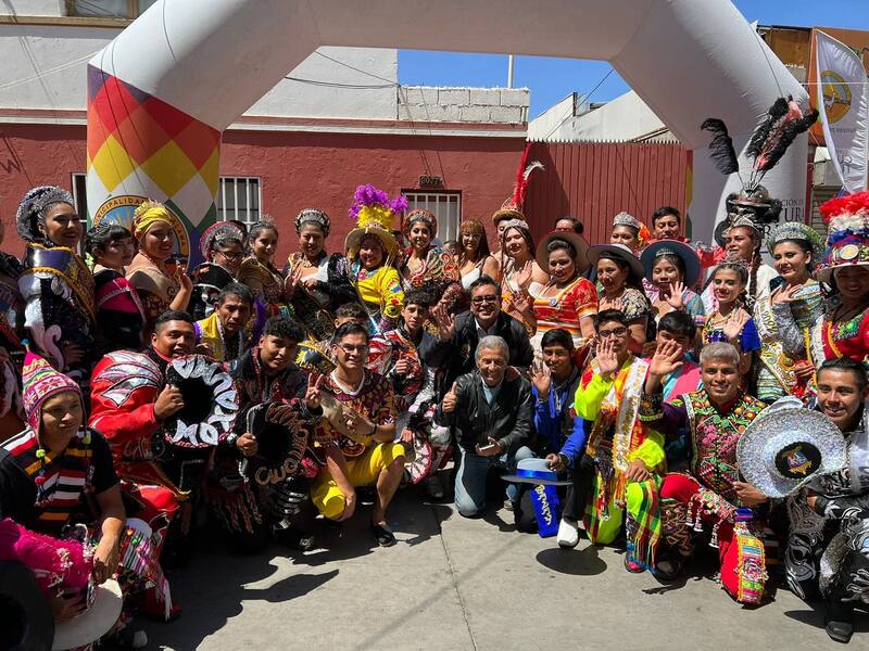 La XIV edición del Carnaval Andino de Calama “El Oasis Amanece con el Brillo del Cobre” se realizará el 24 y 25 de febrero de 2023. Créditos: Corporación de Cultura y Turismo de Calama.