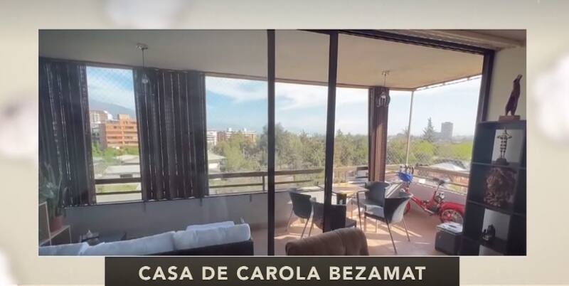 La terraza de su casa / CHV