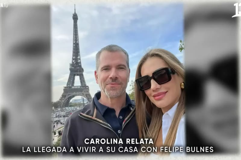 Carola de Moras y Felipe Bulnes son matrimonio