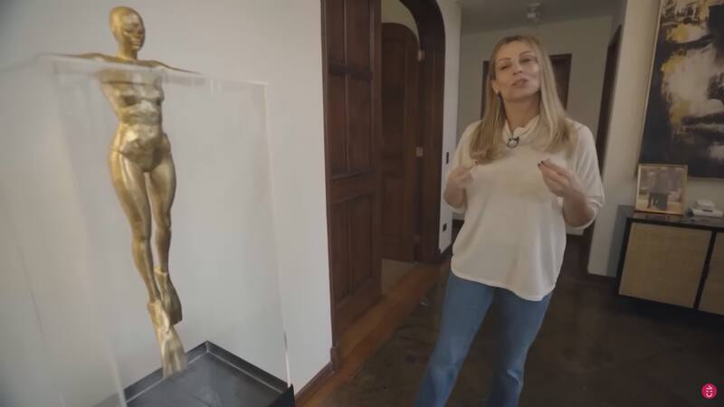 Carola Julio reveló por qué le gustan tanto las esculturas.