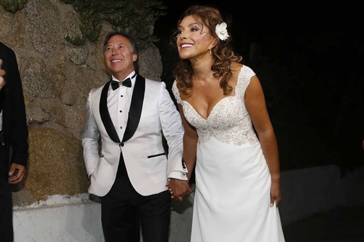 se casaron en febrero del 2016. Créditos: Glamorama.