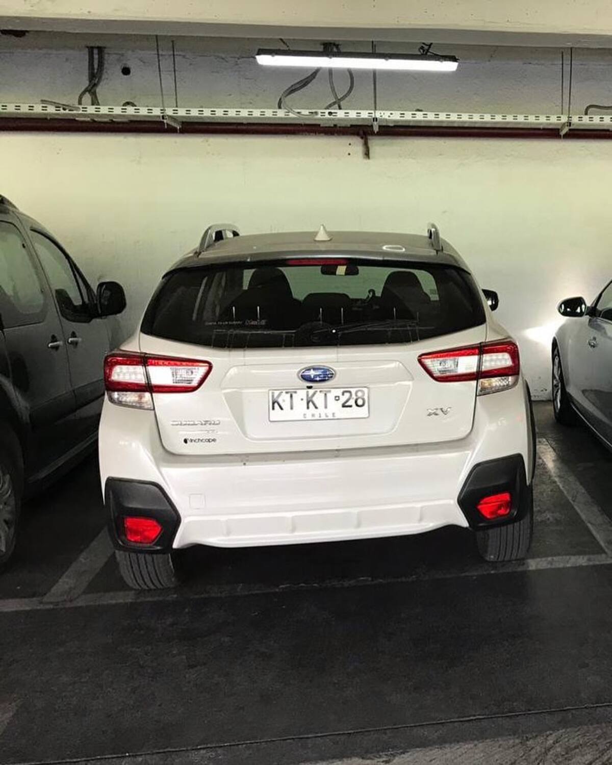 Auto robado a Carolina Herrera.