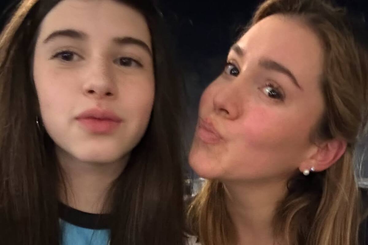 Su hija cumplió 14 años.