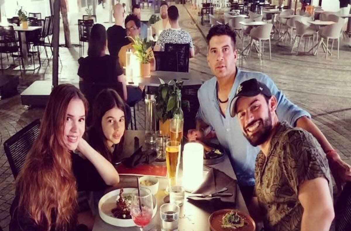 “Esta familia poco convencional”: Carolina Mestrovic y su hija le dieron una especial sorpresa a Mario Velasco