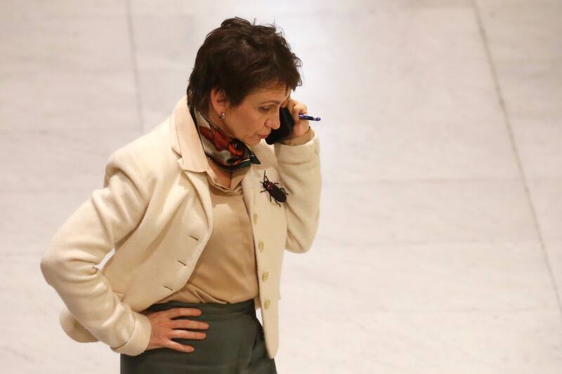 La ministra del Interior envió condolencias.