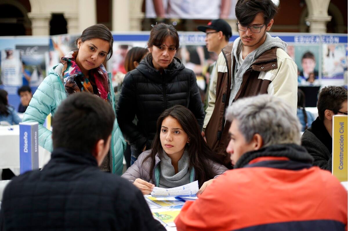 Cada vez con más las personas que ingresan a carreras técnicas en Chile.