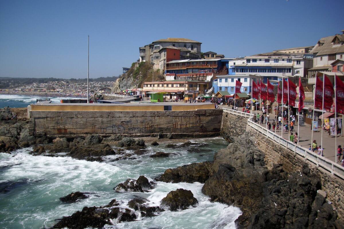 El balneario es uno de los lugares más visitados de la costa durante la época estival.