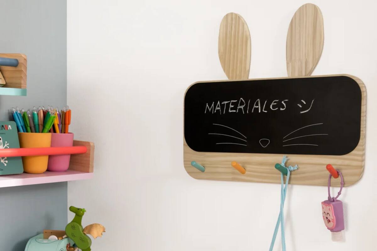 Ideal para organizar las actividades de las más pequeños del hogar.