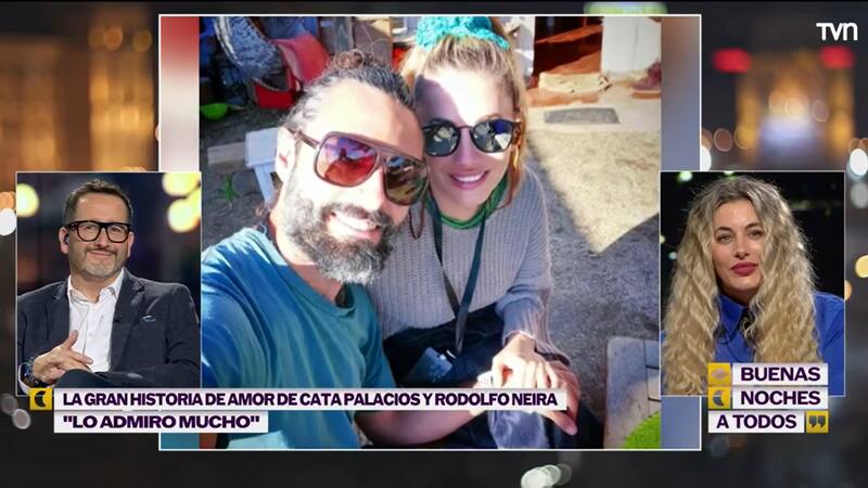 Cata Palacios en "Buenas noches a todos"