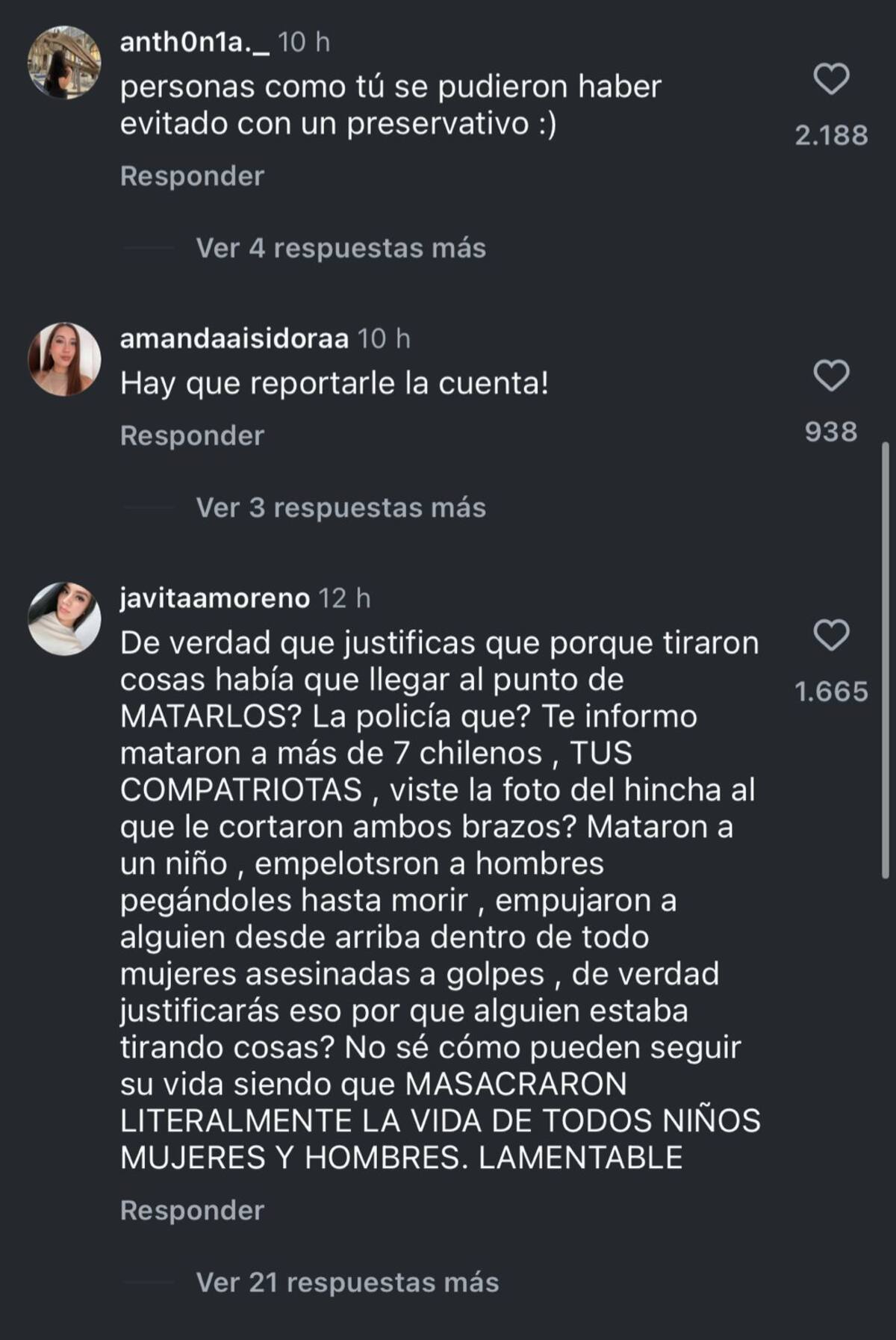 La modelo se llenó de críticas.