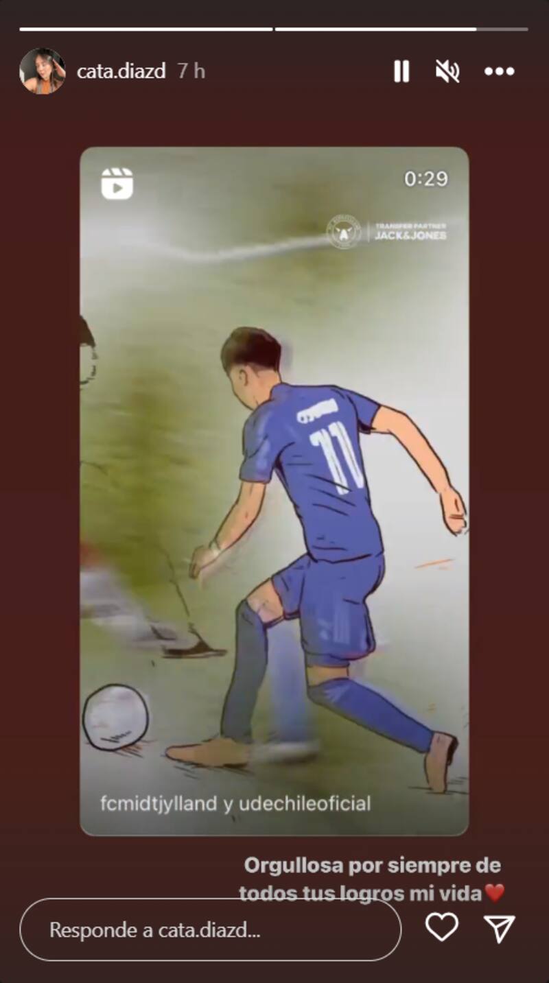 El mensaje de Catalina Díaz a Darío Osorio.