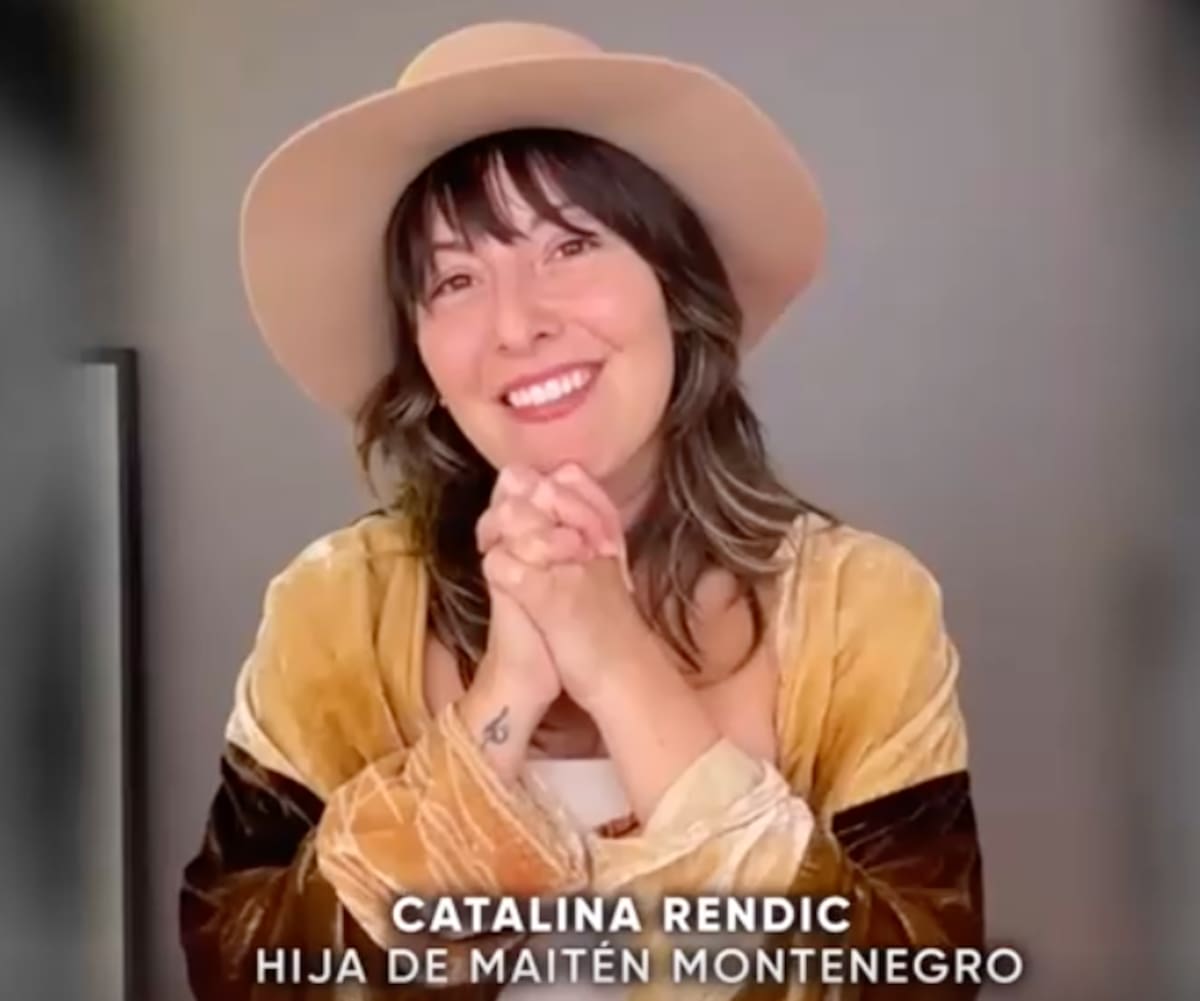 Catalina, hija de Maitén Montenegro. Créditos: Canal 13.