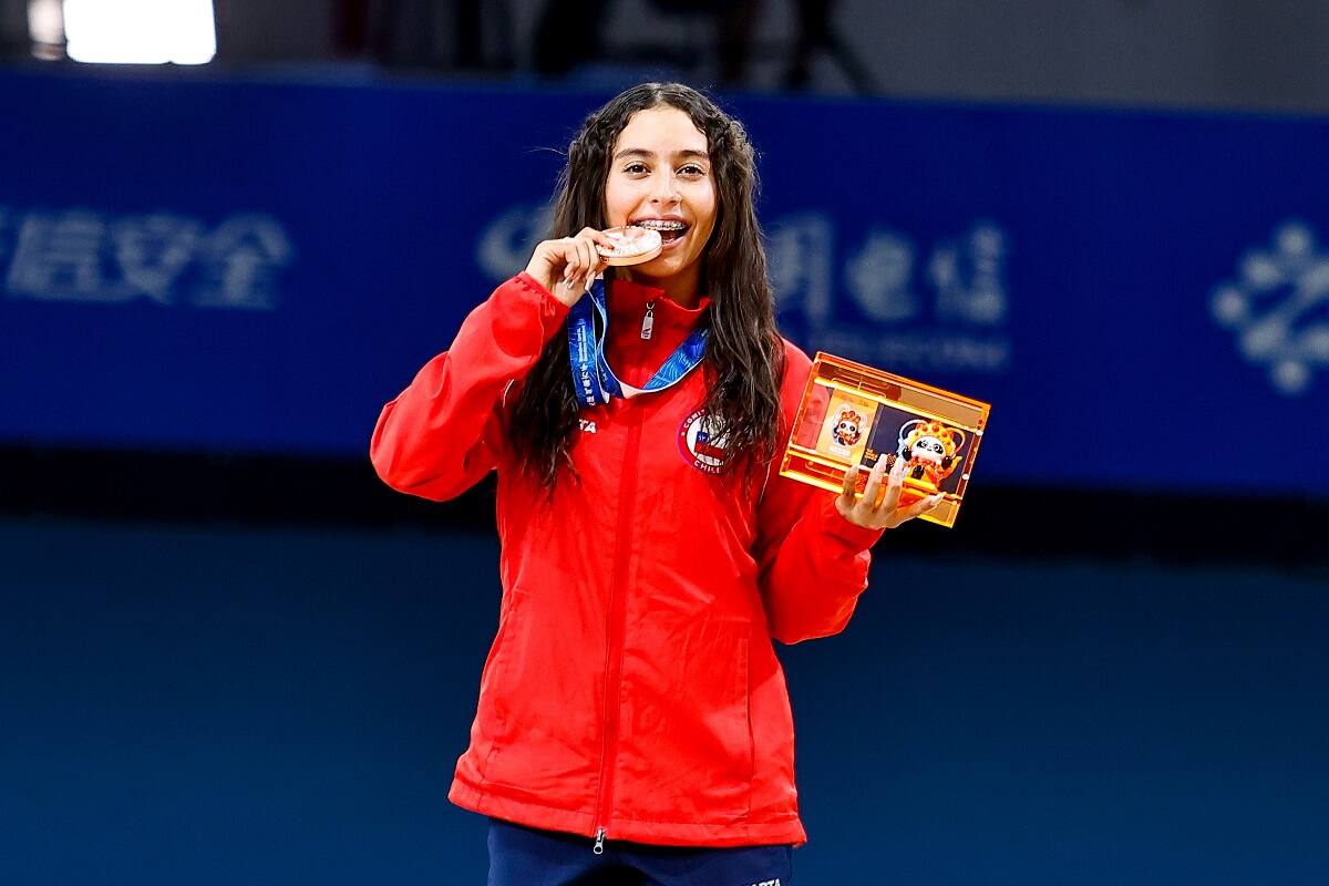 Ganó bronce en Chengdú 2025. Foto: Team Chile