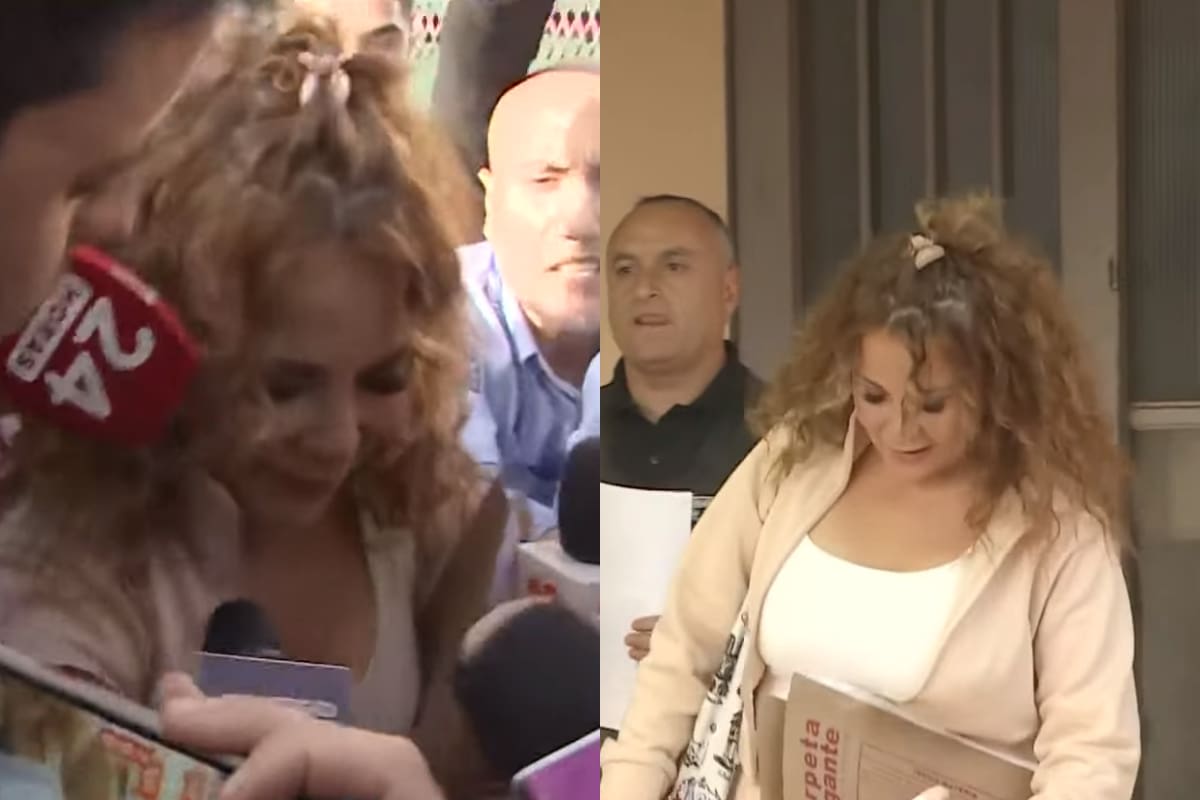 emitió un escueto pero potente mensaje para los medios de comunicación. Créditos: Captura CHV.