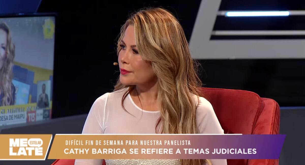 Cathy Barriga en "Me Late Estelar".