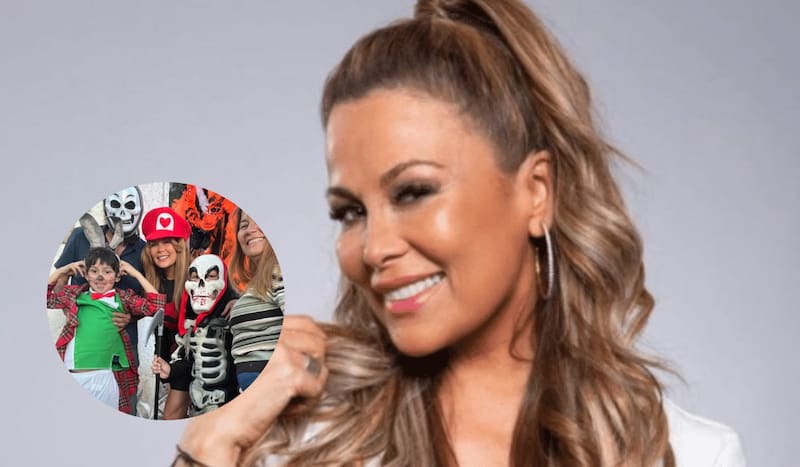 celebró Halloween en medio de su arresto domiciliario.