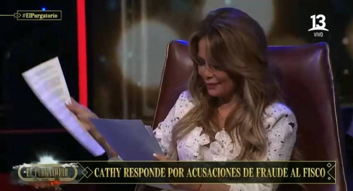 Cathy Barriga en "El Purgatorio"
