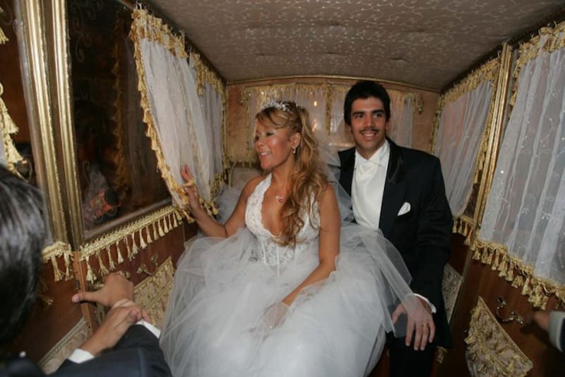 Se unieron en matrimonio el 3 de abril de 2009.