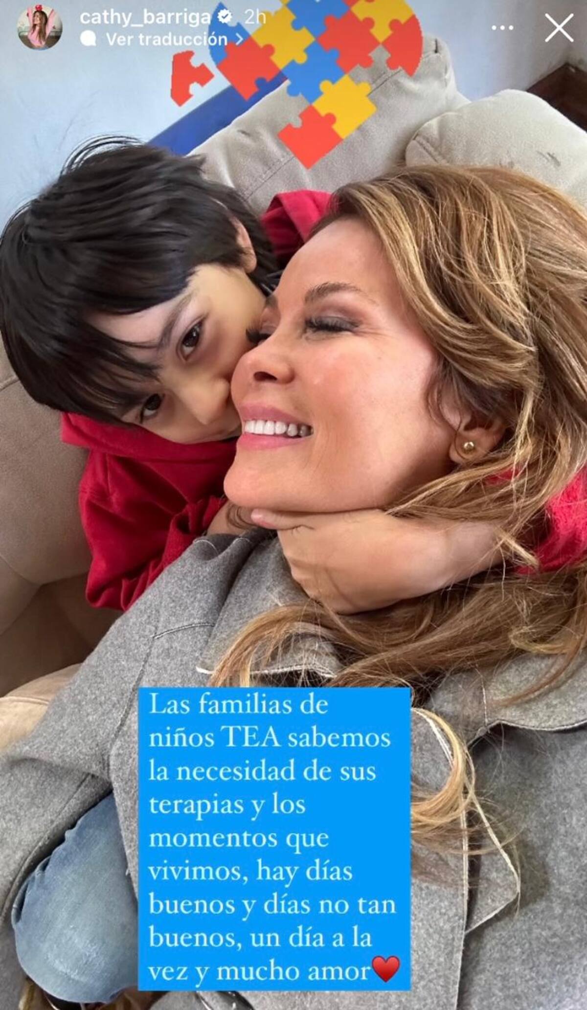 Autorizan a Cathy Barriga para que lleve a su hijo a terapia.