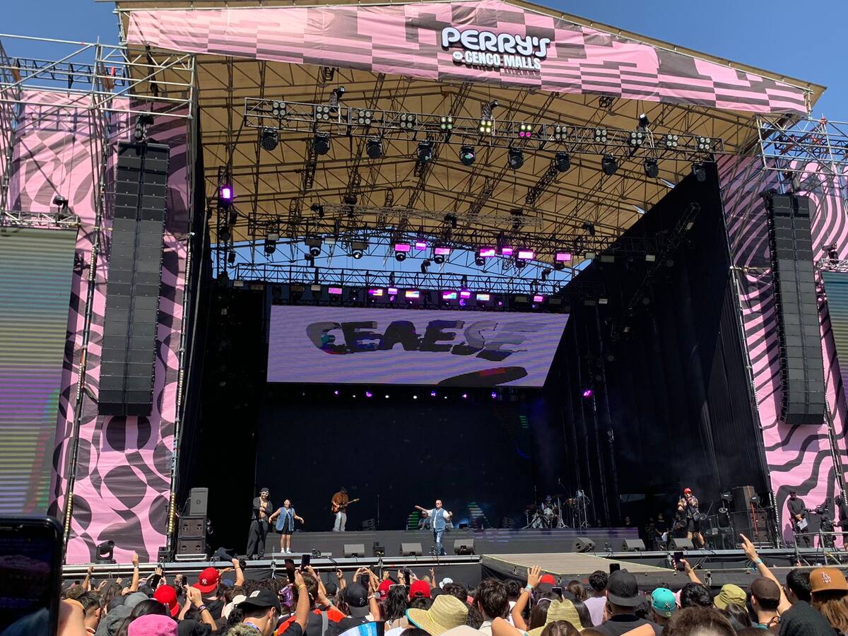 Ceaese la rompió en Lollapalooza Chile 2024. Créditos: TiempoX