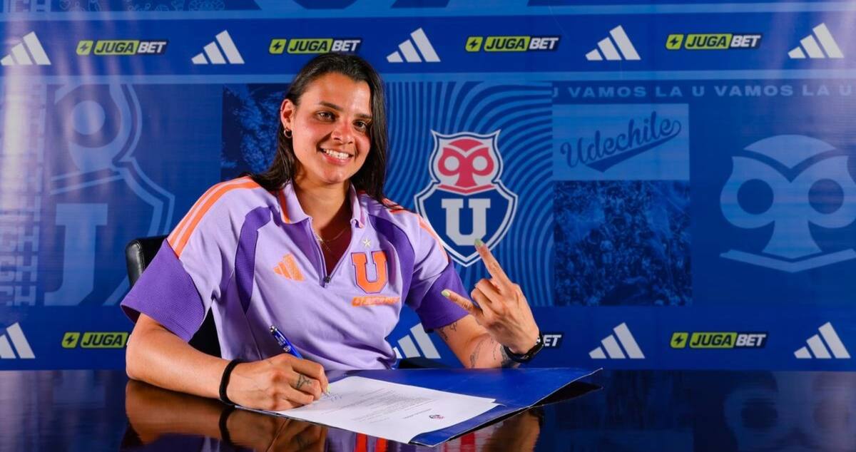 es el nuevo refuerzo de Universidad de Chile. Foto: Web Club Universidad de Chile