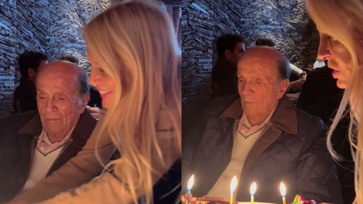 VIDEO | “¡Qué bendición!”: Cecilia Bolocco emociona al celebrar los 94 años de su padre