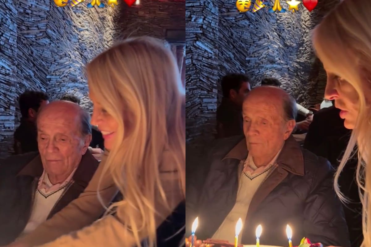 La comunicadora celebró el cumpleaños de su padre.