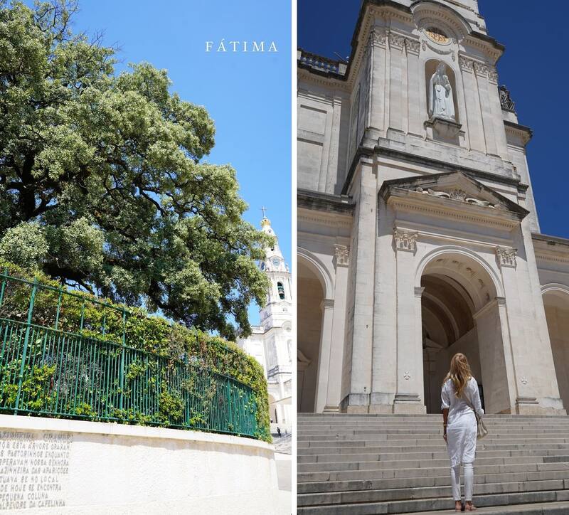 Cecilia Bolocco conoció el Santuario de la Virgen de Fátima. Créditos: Instagram