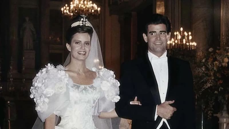 La pareja estuvo casada.