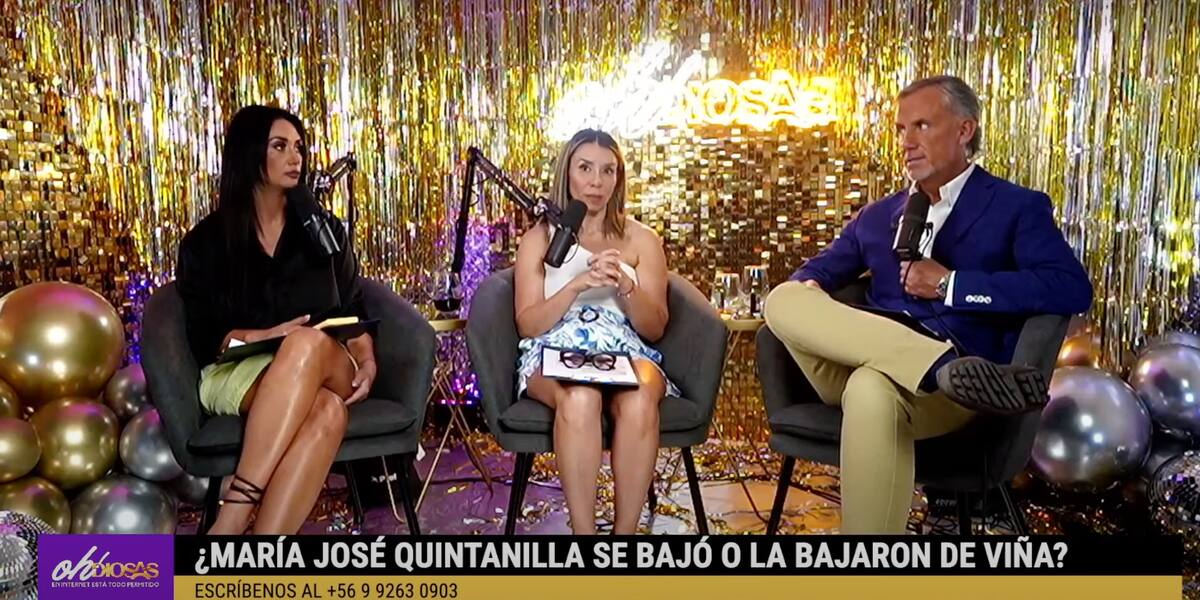 María José Quintanilla y su baja del Festival de Viña 2025.