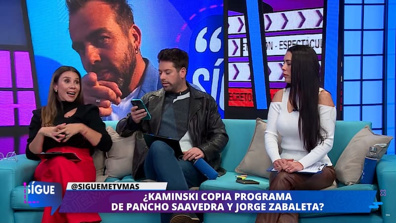 Cecilia Gutiérrez reveló que Francisco Kaminski esta usando para un programa un nombre ya inscrito por otros.