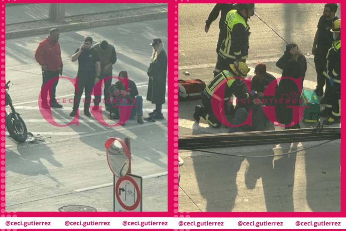 La periodista de espectáculos compartió imágenes del accidente de Coté López.
