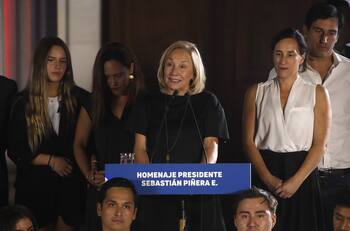 VIDEO | “Esta tristeza es compartida”: El sentido discurso de Cecilia Morel a un mes de la muerte de Sebastián Piñera