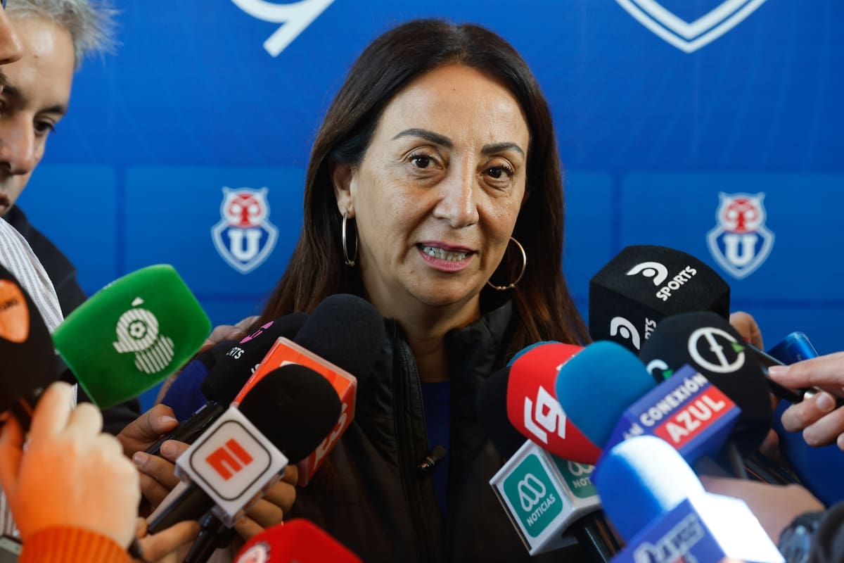 La presidente de Azul Azul condenó los mensajes del Grupo Sartor contra la U. Foto: Agencia Aton.