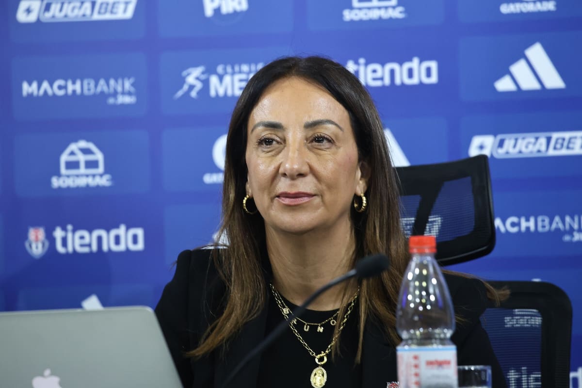 Presidenta de Azul Azul. Foto: Agencia Aton.