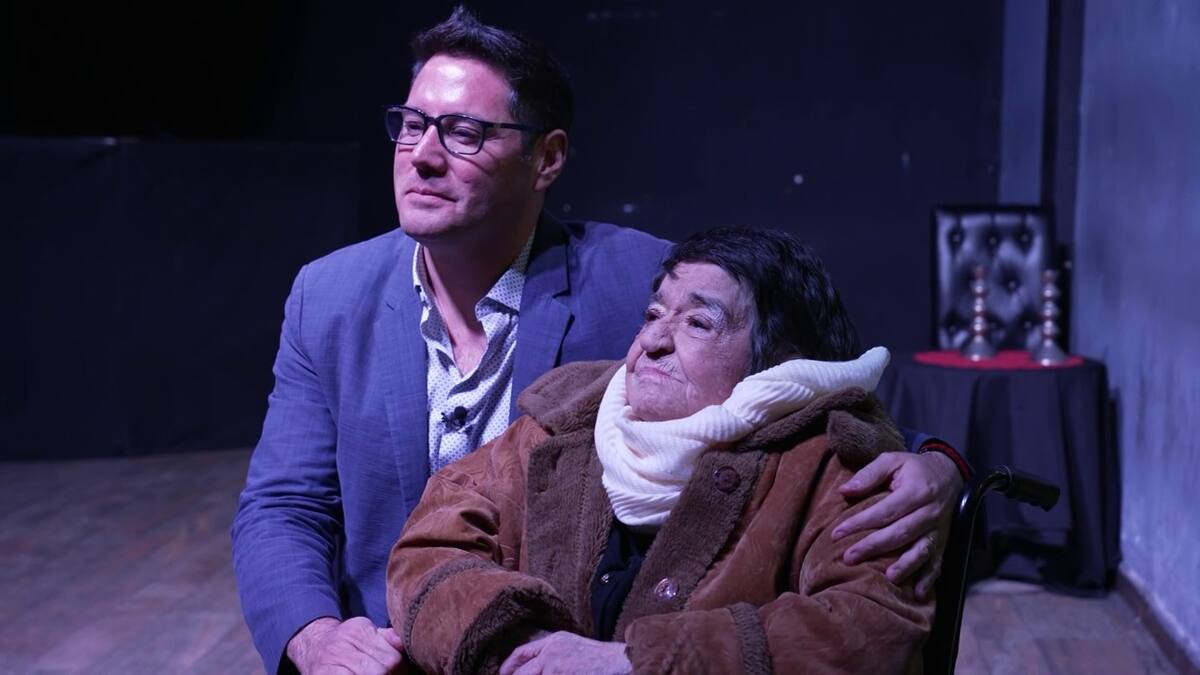 Cecilia y Pancho Saavedra en "Te paso a buscar"