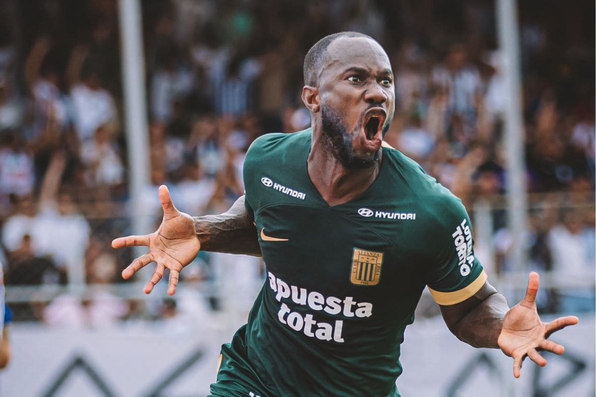 Cecilio Waterman suma cinco goles esta temporada en Alianza Lima