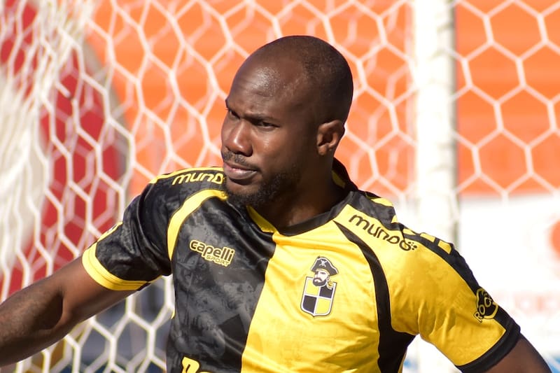 El delantero es duda en Coquimbo Unido para el partido vs Colo Colo. Foto: Agencia ATON.