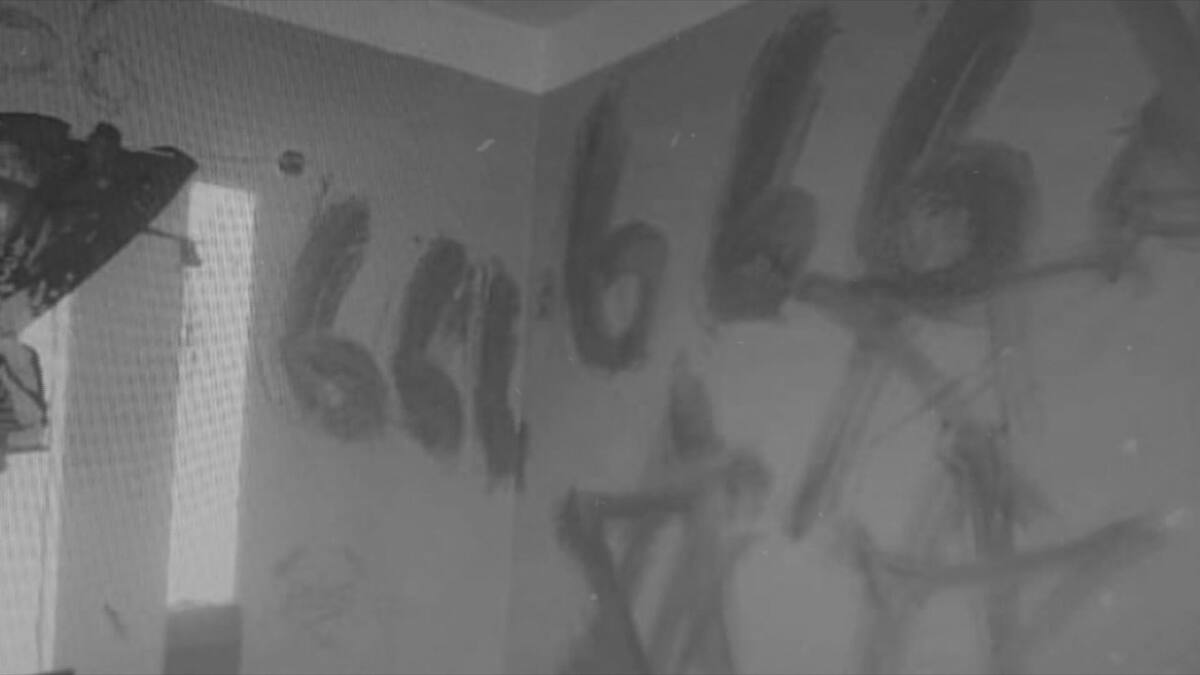 Así quedó la celda donde se efectuó el ritual satánico que le costó la vida a Vincent González Aguirre.
