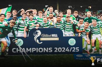 Impactante: Celtic ganó la Liga de Escocia por novena vez en una década y ya igualó al Rangers