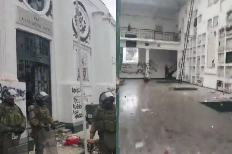 Los hechos ocurrieron este domingo. Créditos: @carabdechile.