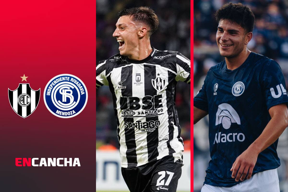 por la fecha 15 de la Liga Argentina. Foto: RRSS Central Córdoba e Independiente de Rivadavia.