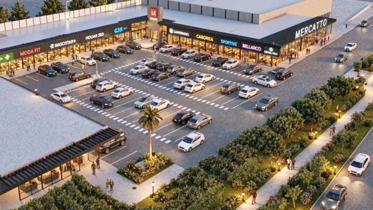 El ambicioso nuevo centro comercial que abrirá en el norte de Chile: Tendrá dos supermercados, un gimnasio y 38 tiendas
