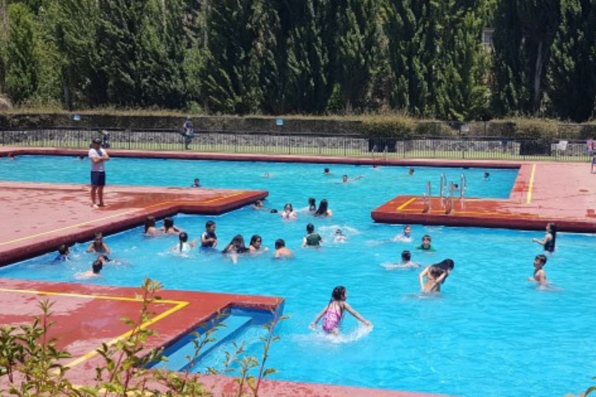 Uno de los dos centros recreativos de Caja 18.