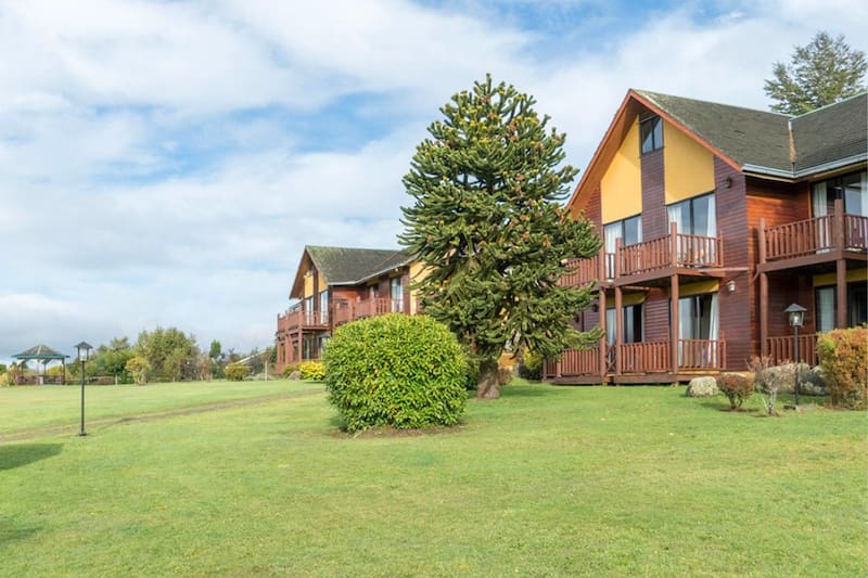 En el lugar, los afiliados de La Araucana pueden quedarse en cabañas o en habitaciones full equipadas. Créditos: Caja La Araucana.