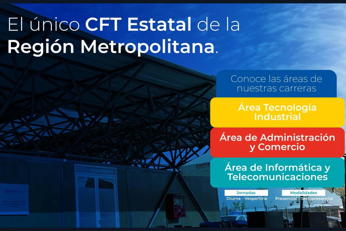 Así puedes postular a los Centros de Formación Técnica Estatales.