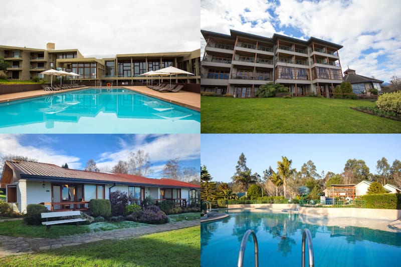 Revisa el listado de los hoteles, cabañas y parques.