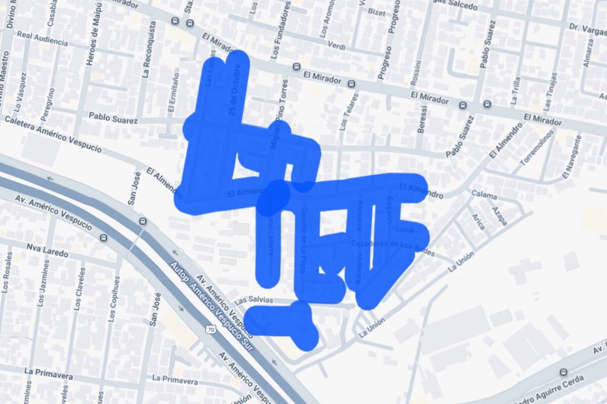 Este sector tendrá corte de luz programado.