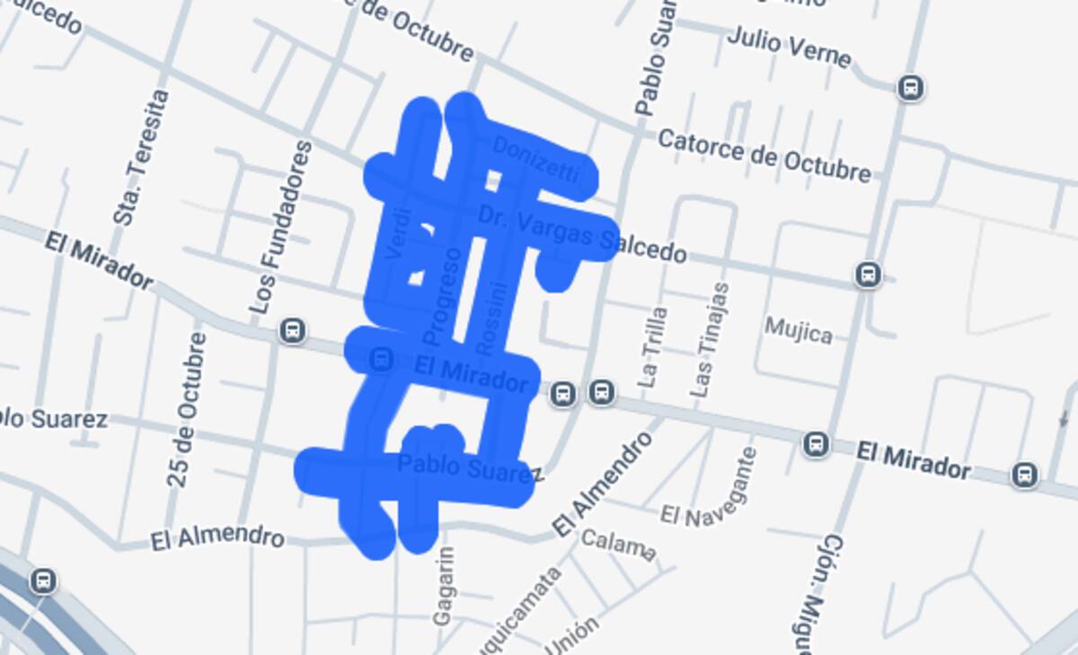 Este sector de la comuna tendrá corte de luz programado a partir de las 10:00 horas. Créditos: Enel.