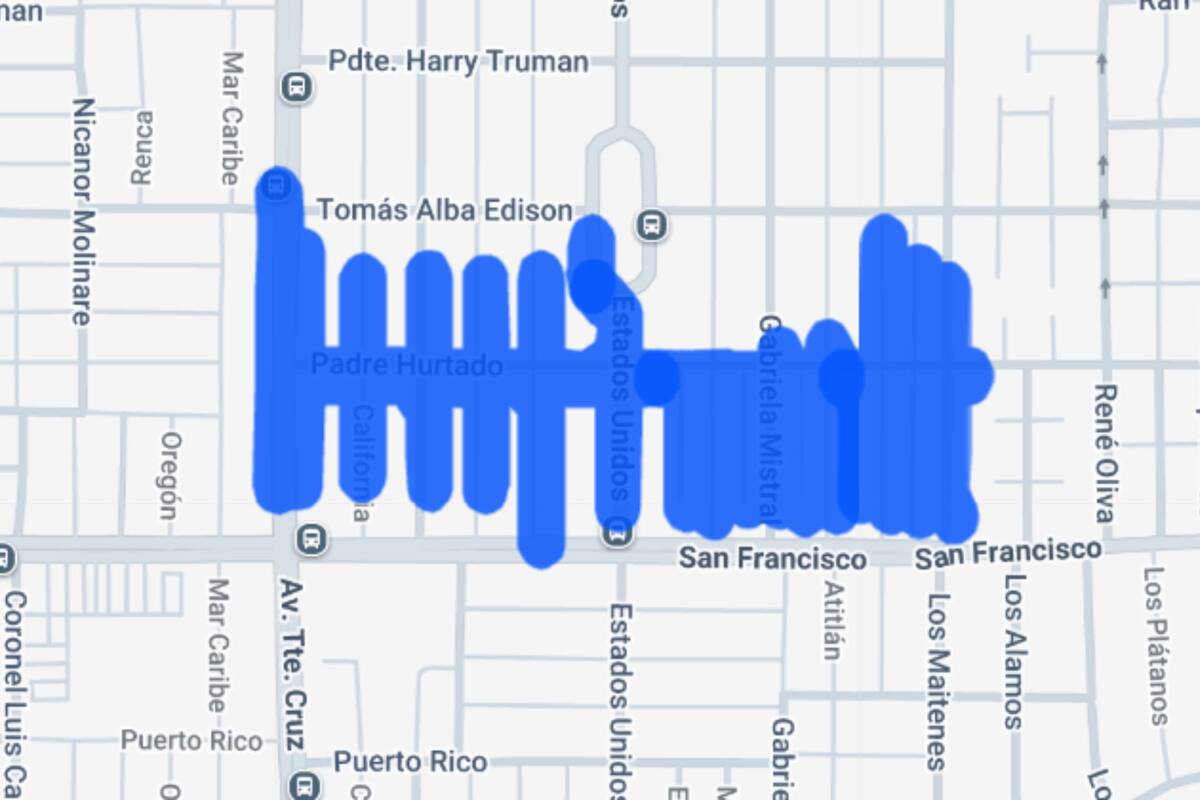 Estos cortes están programados para las 10:30 horas.
Créditos: Enel.